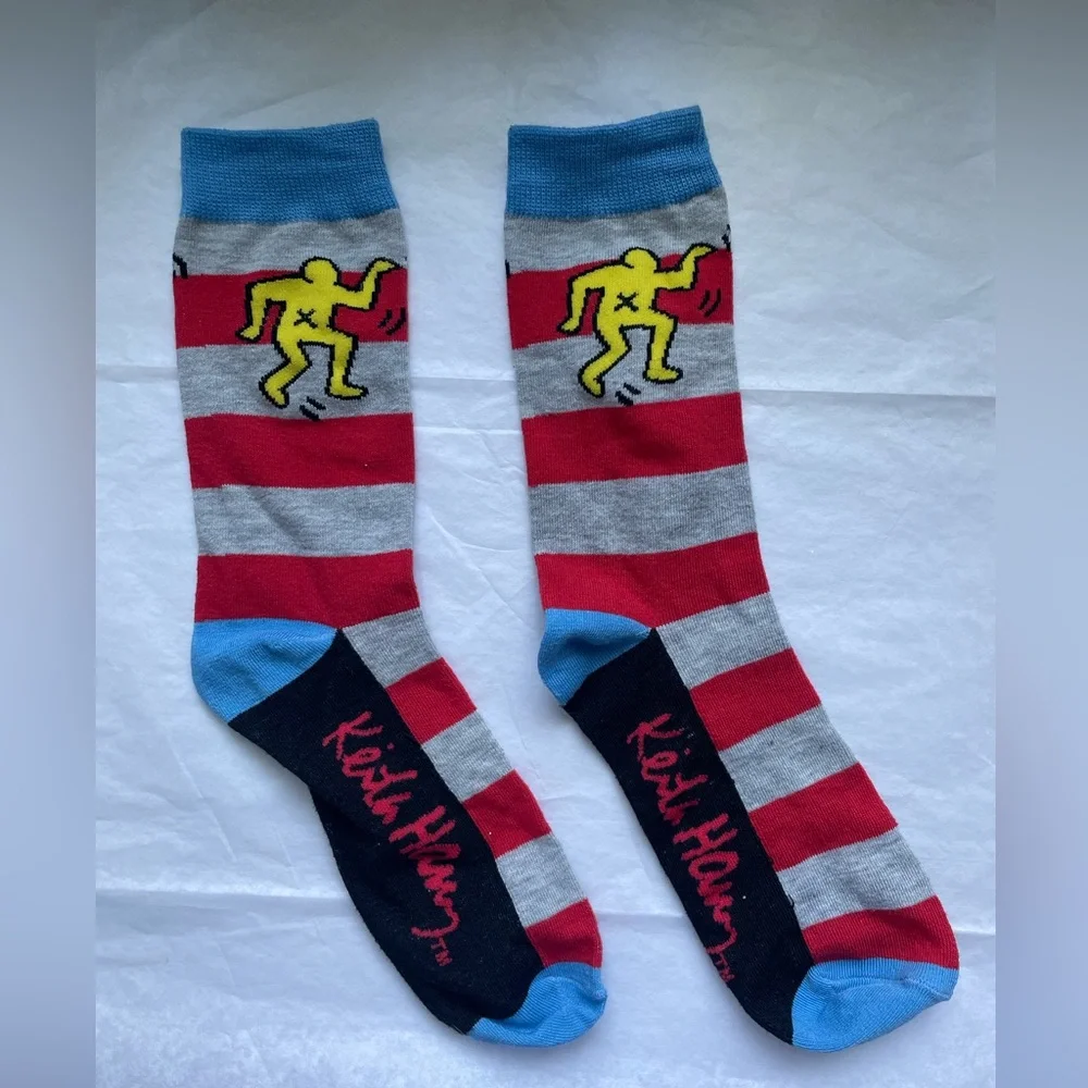 Keith Haring 5 Pack Sock Bundle NWOT